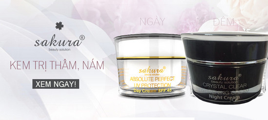Bộ sản phẩm trị nám Sakura
