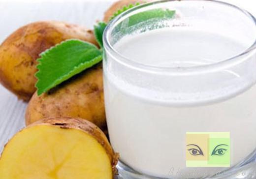 Mặt nạ khoai tây và sữa