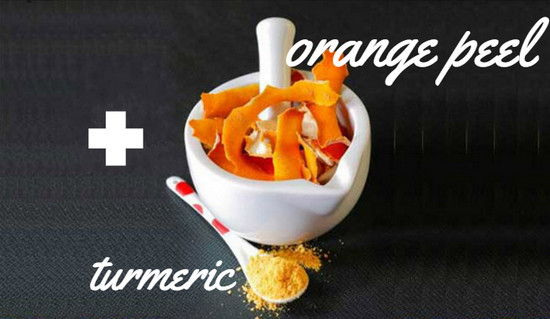 Trị nám bằng nghệ tươi và vỏ cam
